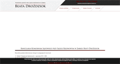 Desktop Screenshot of komornik-zabrze.com