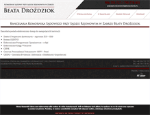 Tablet Screenshot of komornik-zabrze.com